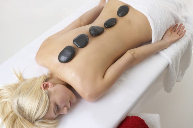 Hot stones massage